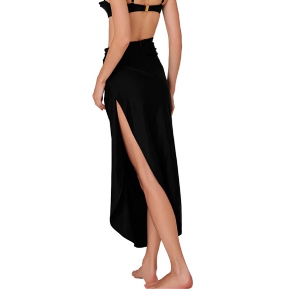 Bahia Maria Loreta Wrap Skirt Detachable Coverup Midi - Picture 2 of 8